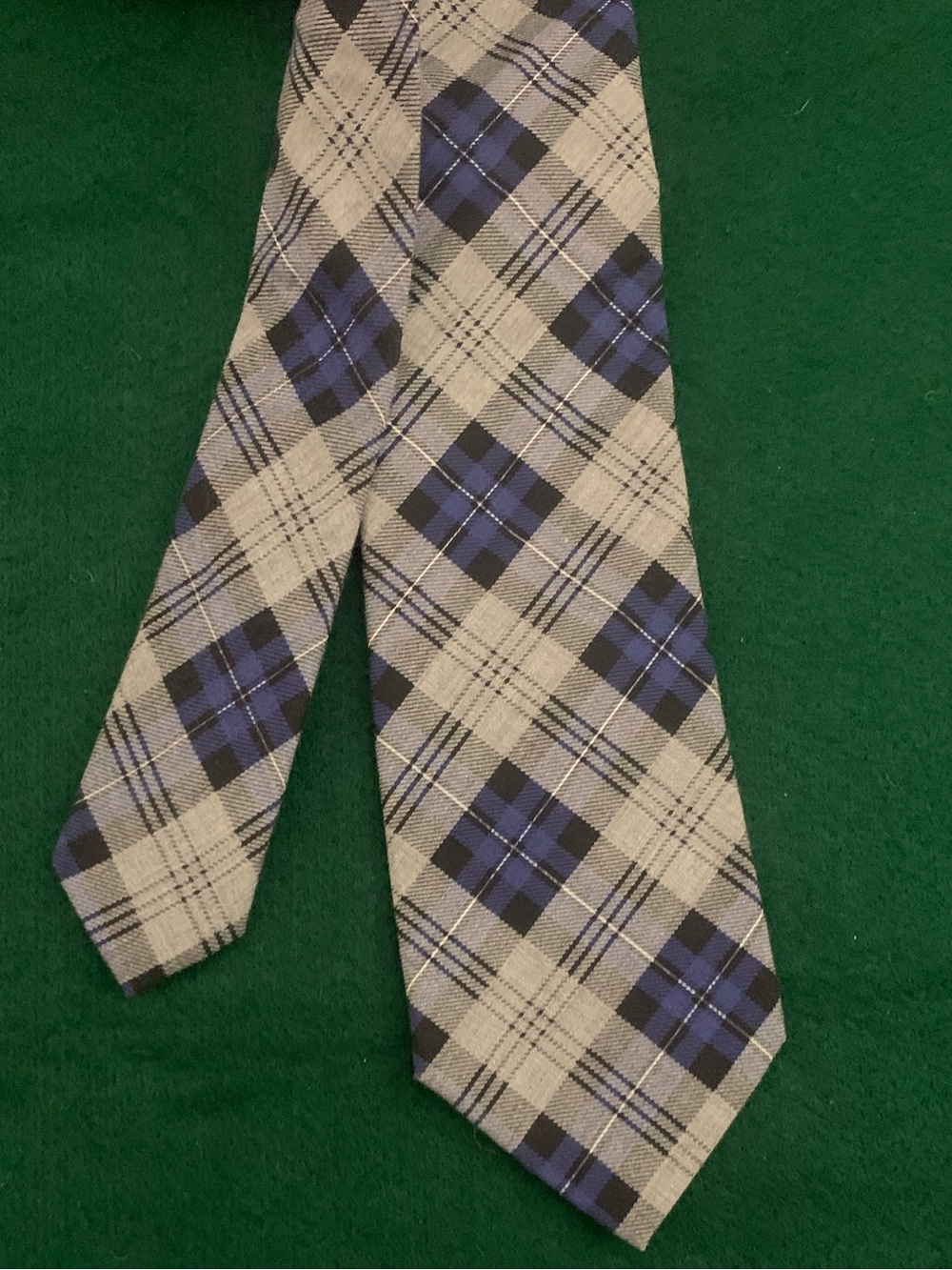 All Cotton Plaid Tie by CROFT & BARROW